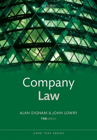 Company Law (Core Texts Series) (11th Edition) - Epub + Converted pdf